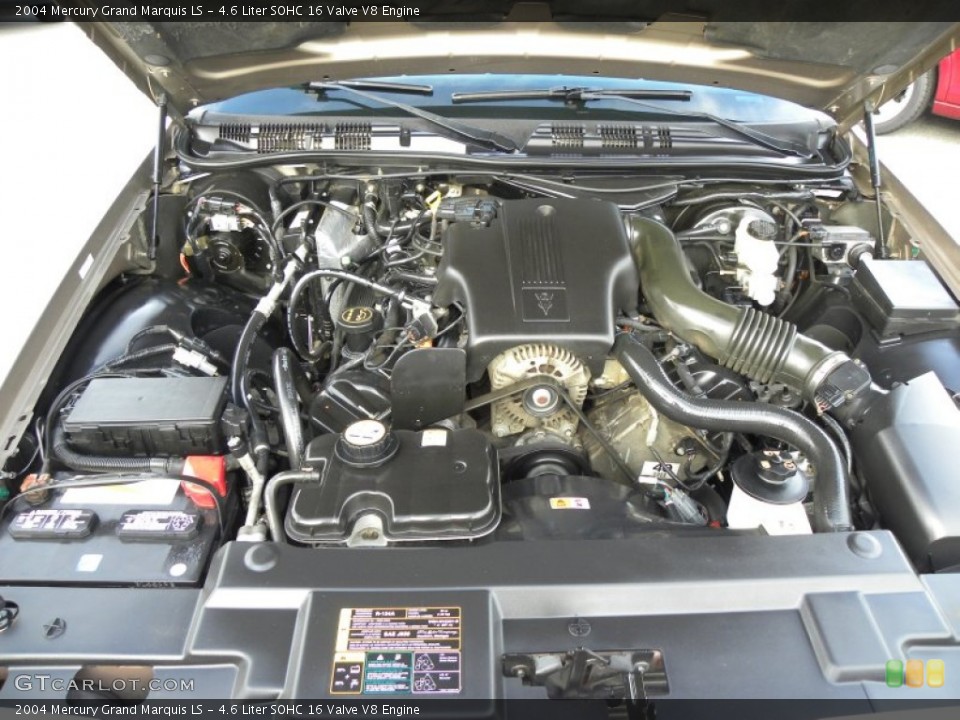 4.6 Liter SOHC 16 Valve V8 Engine for the 2004 Mercury Grand Marquis #58486273