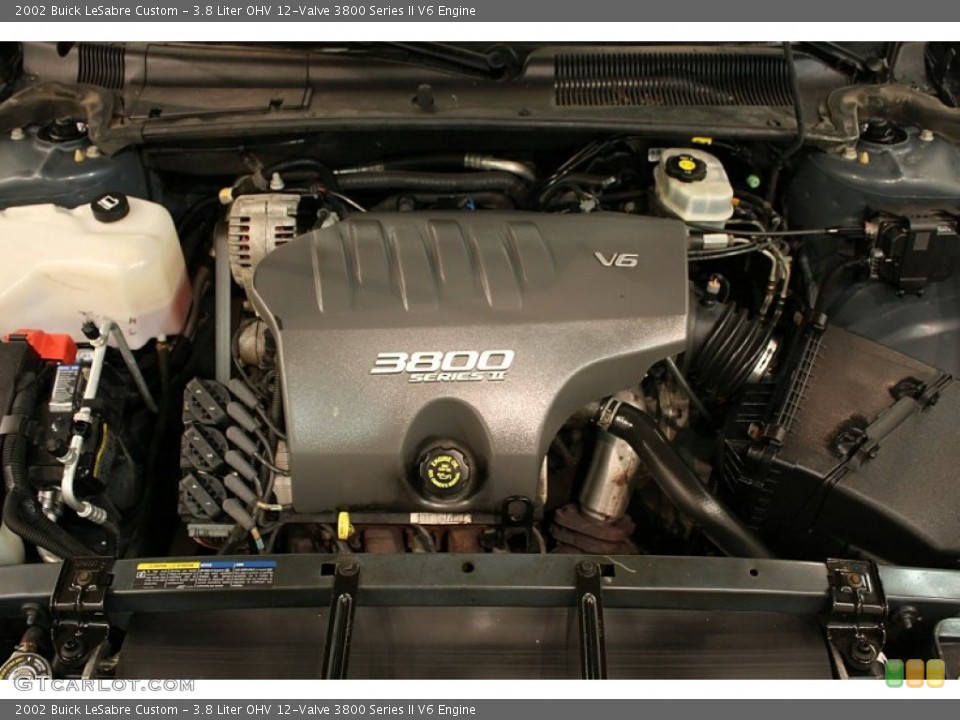3.8 Liter OHV 12-Valve 3800 Series II V6 Engine for the 2002 Buick LeSabre #58491004
