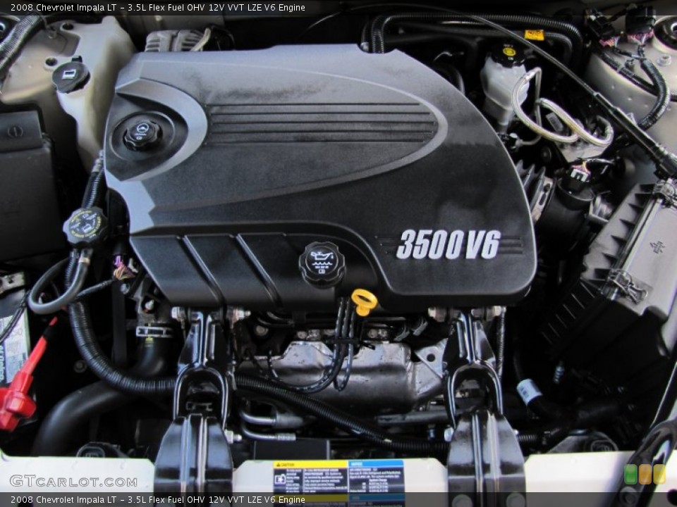 3.5L Flex Fuel OHV 12V VVT LZE V6 Engine for the 2008 Chevrolet Impala #58498636