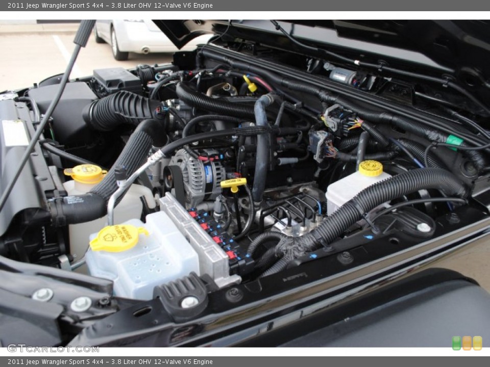 3.8 Liter OHV 12-Valve V6 Engine for the 2011 Jeep Wrangler #58512131