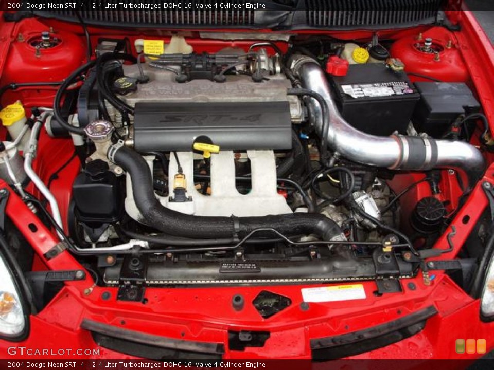 2.4 Liter Turbocharged DOHC 16-Valve 4 Cylinder Engine for the 2004 Dodge Neon #58516142