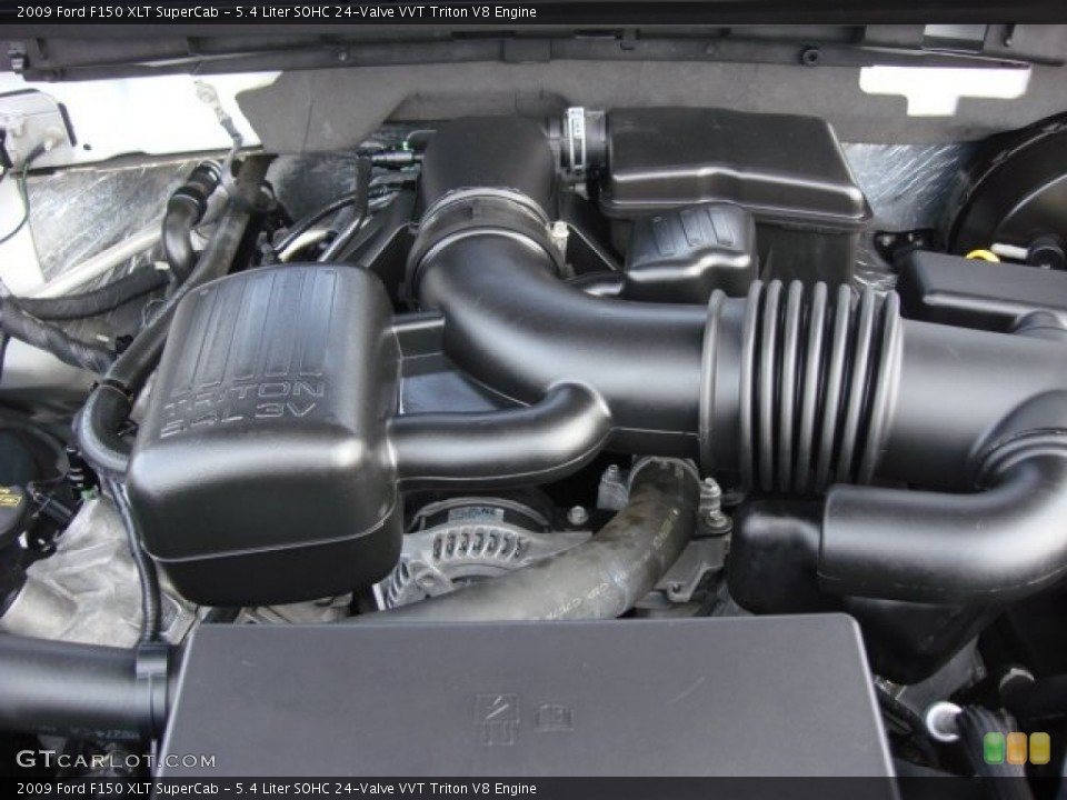 5.4 Liter SOHC 24-Valve VVT Triton V8 Engine for the 2009 Ford F150 #58518017