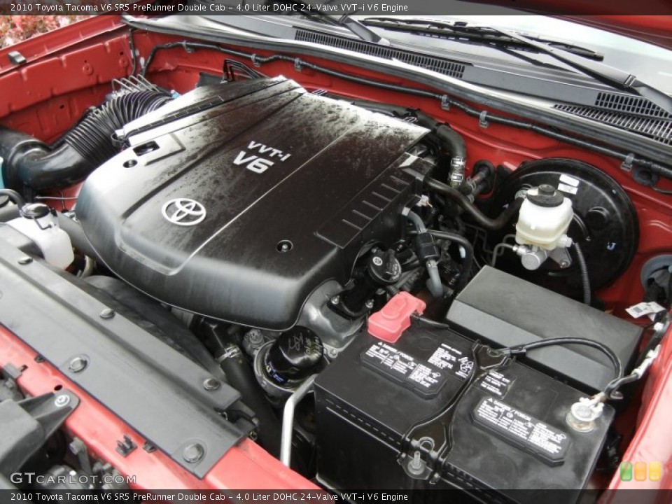 4.0 Liter DOHC 24-Valve VVT-i V6 Engine for the 2010 Toyota Tacoma #58521827