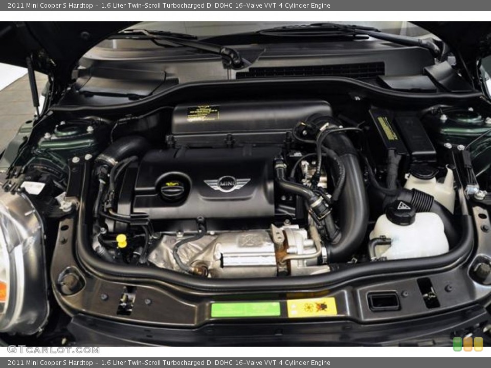 1.6 Liter Twin-Scroll Turbocharged DI DOHC 16-Valve VVT 4 Cylinder Engine for the 2011 Mini Cooper #58525121