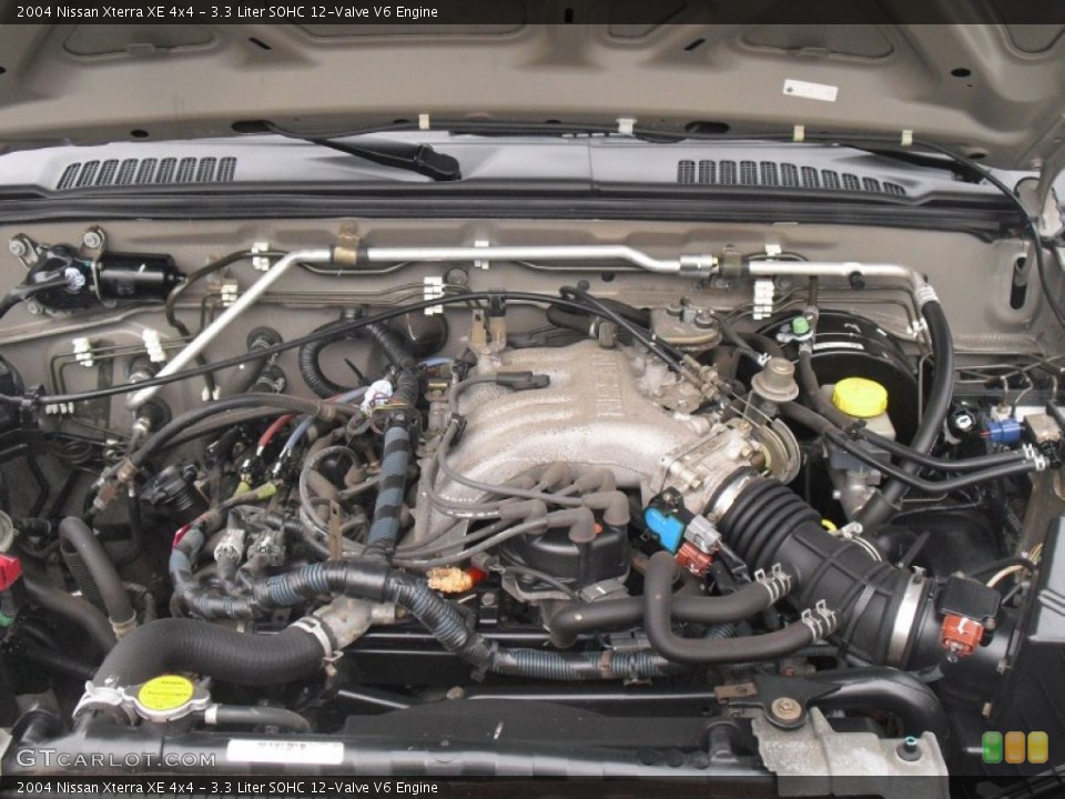 3.3 Liter SOHC 12-Valve V6 Engine for the 2004 Nissan Xterra #58526549