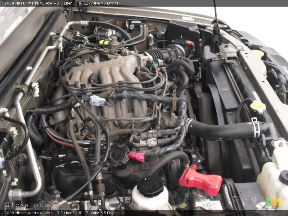 3.3 Liter SOHC 12-Valve V6 Engine for the 2004 Nissan Xterra #58526558