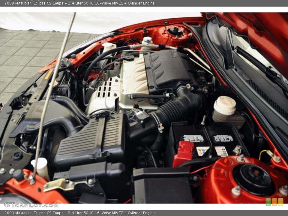 2.4 Liter SOHC 16-Valve MIVEC 4 Cylinder Engine for the 2009 Mitsubishi Eclipse #58527385