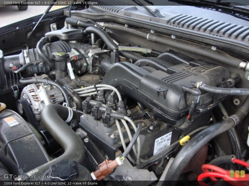 4.0 Liter SOHC 12-Valve V6 Engine for the 2009 Ford Explorer #58527983