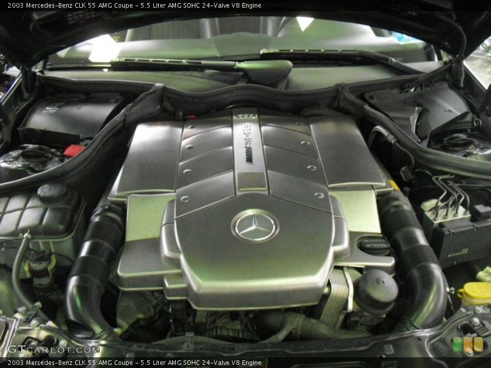 5.5 Liter AMG SOHC 24-Valve V8 Engine for the 2003 Mercedes-Benz CLK #58528822