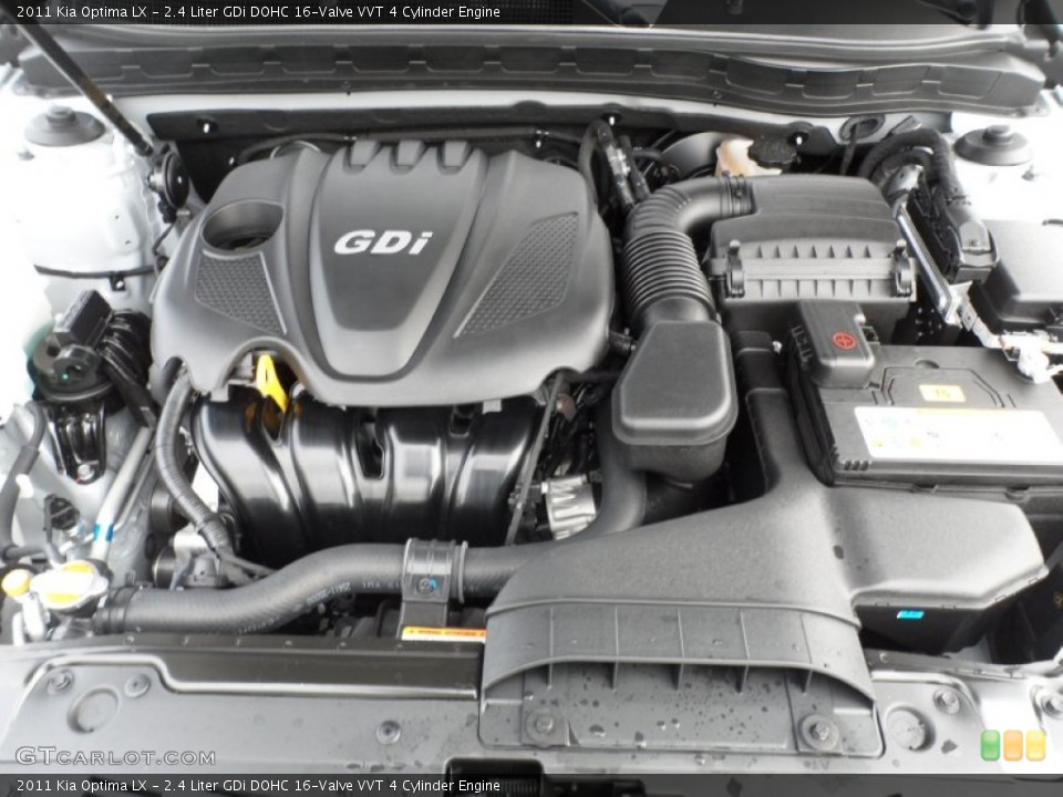 2.4 Liter GDi DOHC 16-Valve VVT 4 Cylinder Engine for the 2011 Kia Optima #58534424