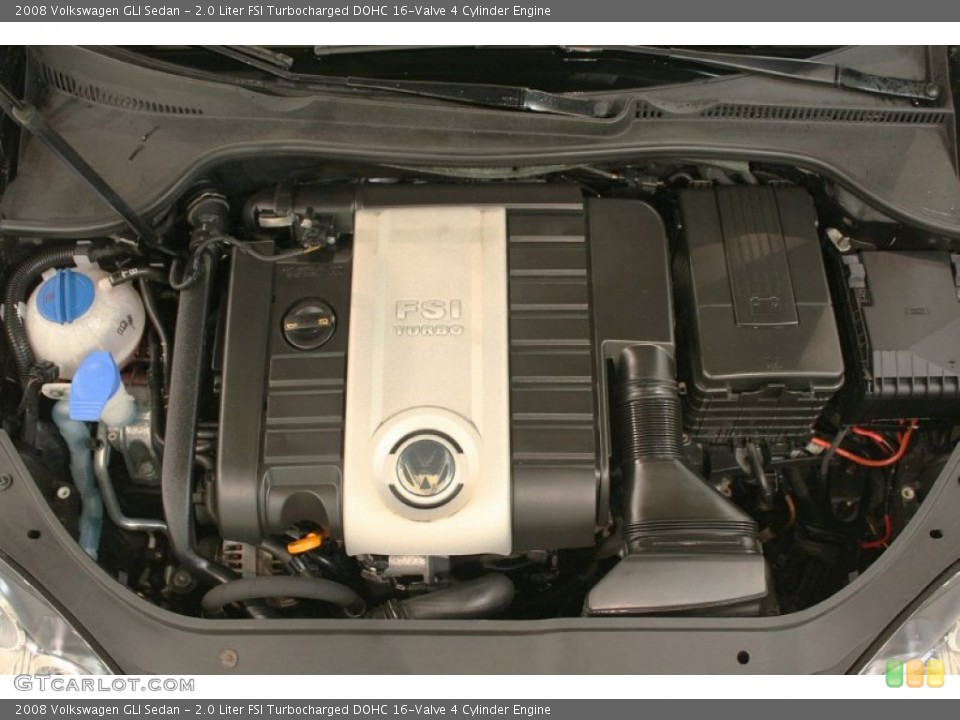 2.0 Liter FSI Turbocharged DOHC 16-Valve 4 Cylinder Engine for the 2008 Volkswagen GLI #58540484