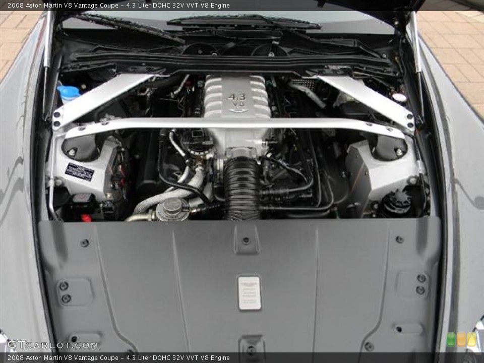 4.3 Liter DOHC 32V VVT V8 Engine for the 2008 Aston Martin V8 Vantage #58546379