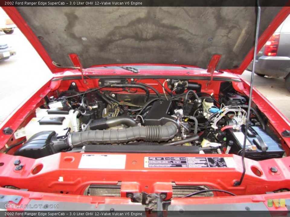 3.0 Liter OHV 12-Valve Vulcan V6 Engine for the 2002 Ford Ranger #58550576