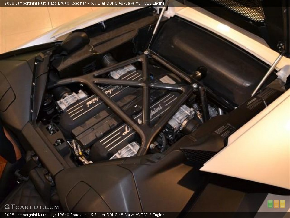 6.5 Liter DOHC 48-Valve VVT V12 Engine for the 2008 Lamborghini Murcielago #58553079