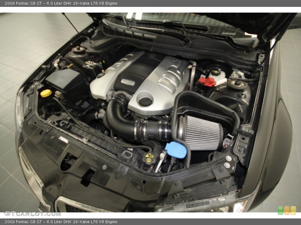 6.0 Liter OHV 16-Valve L76 V8 Engine for the 2009 Pontiac G8 #58553641