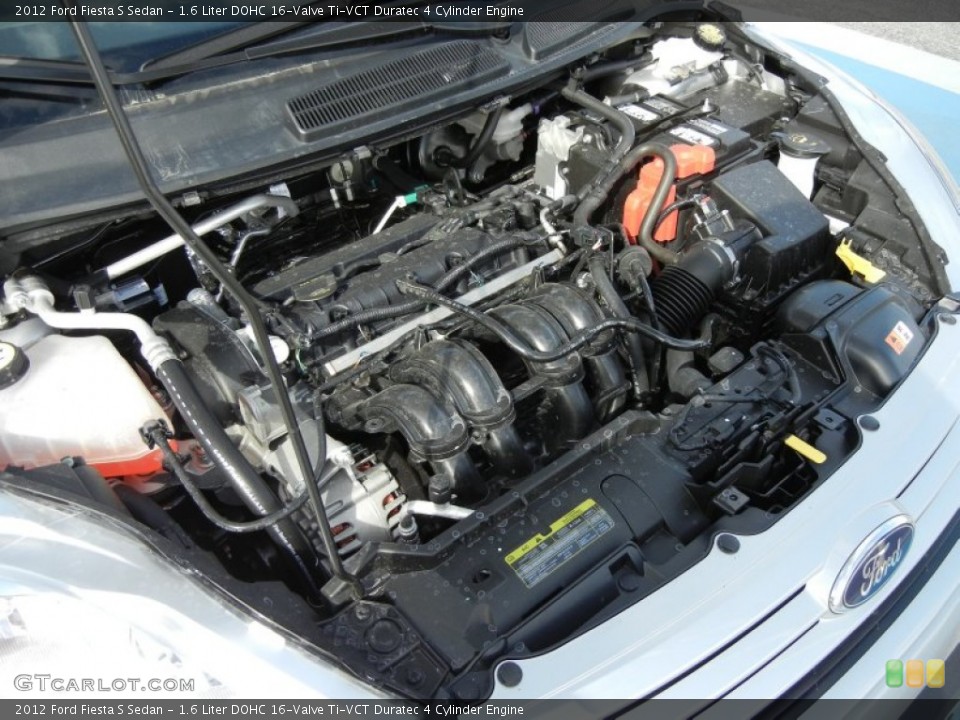 1.6 Liter DOHC 16-Valve Ti-VCT Duratec 4 Cylinder Engine for the 2012 Ford Fiesta #58554640