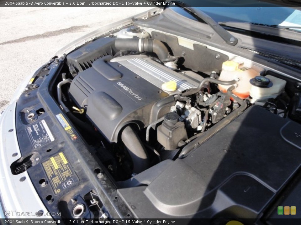 2.0 Liter Turbocharged DOHC 16-Valve 4 Cylinder Engine for the 2004 Saab 9-3 #58575798