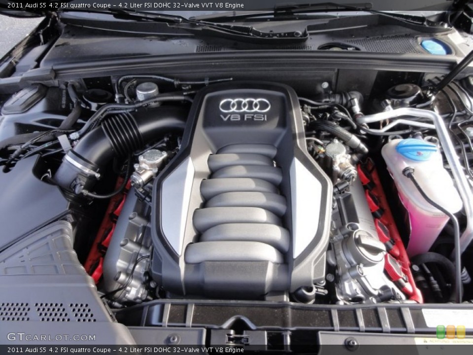 4.2 Liter FSI DOHC 32-Valve VVT V8 Engine for the 2011 Audi S5 #58577118