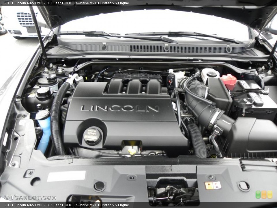 3.7 Liter DOHC 24-Valve VVT Duratec V6 Engine for the 2011 Lincoln MKS #58578225