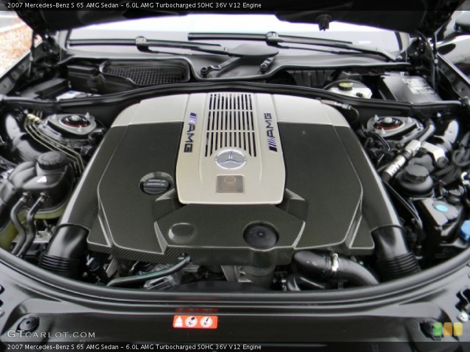 6.0L AMG Turbocharged SOHC 36V V12 Engine for the 2007 Mercedes-Benz S #58584279