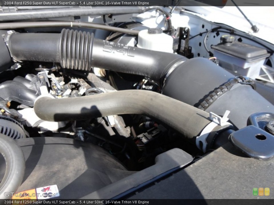 5.4 Liter SOHC 16-Valve Triton V8 Engine for the 2004 Ford F250 Super Duty #58586055