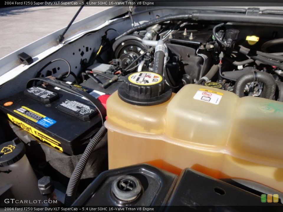 5.4 Liter SOHC 16-Valve Triton V8 Engine for the 2004 Ford F250 Super Duty #58586064