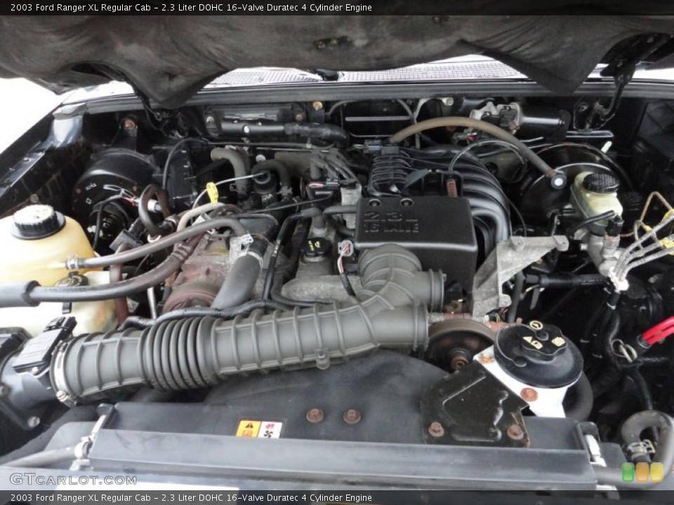  Motor de 4 cilindros Duratec de 16 válvulas DOHC de 2.3 litros para el Ford Ranger 2003