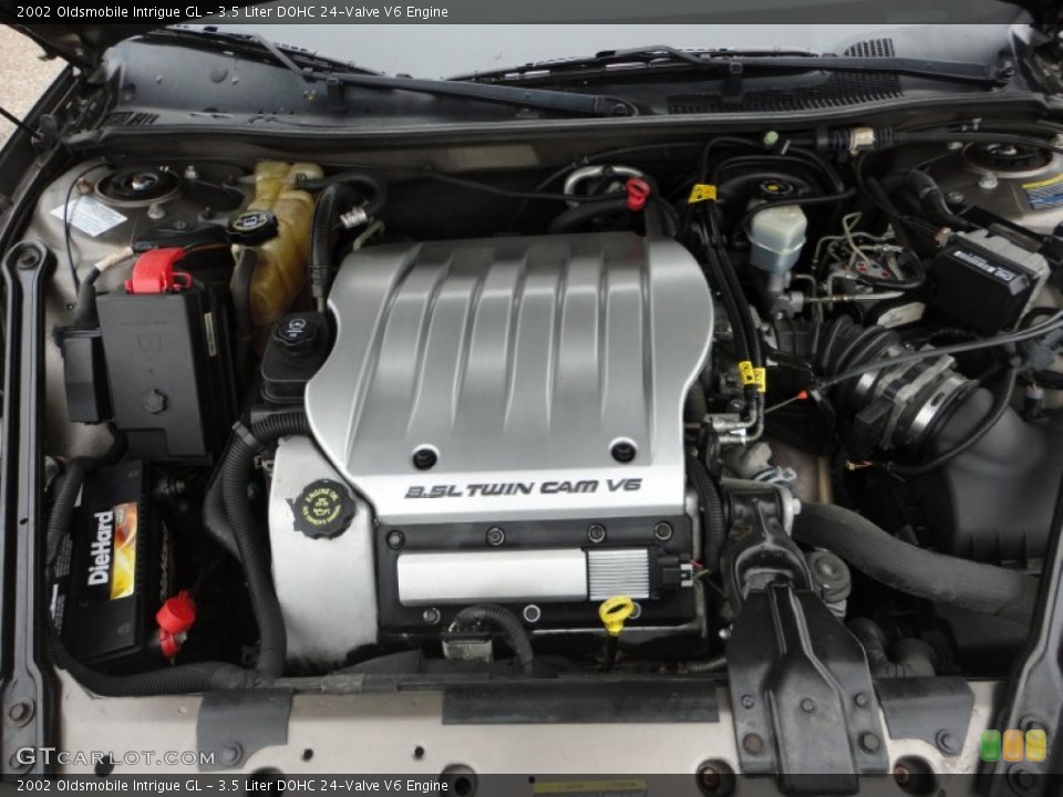 3.5 Liter DOHC 24-Valve V6 2002 Oldsmobile Intrigue Engine