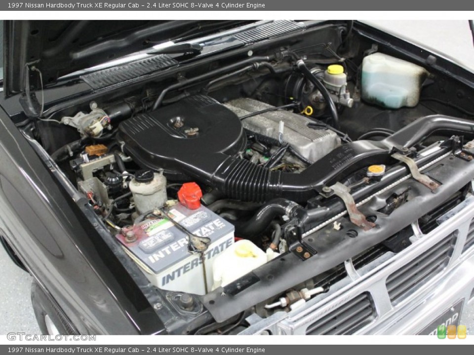 2.4 Liter SOHC 8-Valve 4 Cylinder 1997 Nissan Hardbody Truck Engine