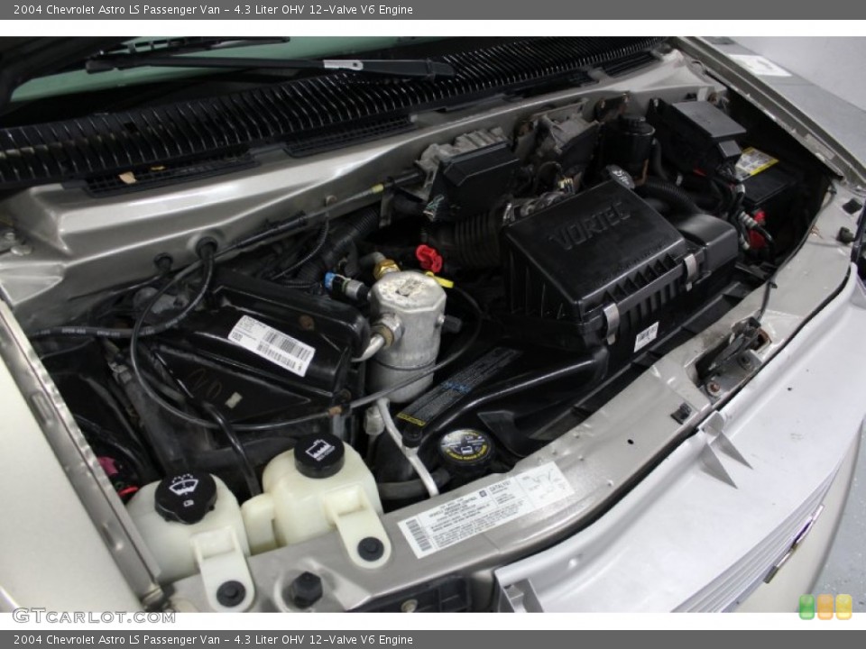 4.3 Liter OHV 12-Valve V6 Engine for the 2004 Chevrolet Astro #58600494