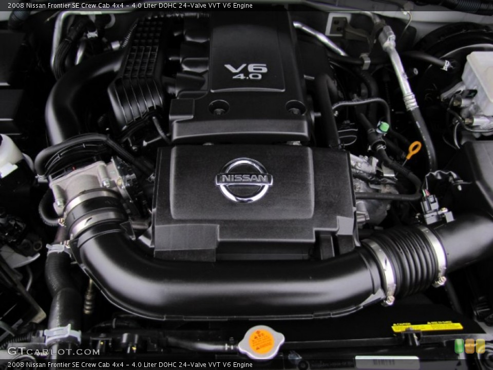 4.0 Liter DOHC 24-Valve VVT V6 Engine for the 2008 Nissan Frontier #58602402