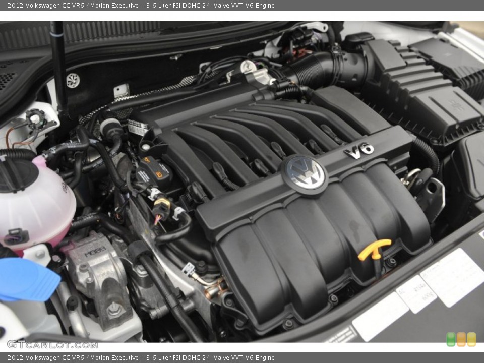 3.6 Liter FSI DOHC 24-Valve VVT V6 Engine for the 2012 Volkswagen CC #58619756