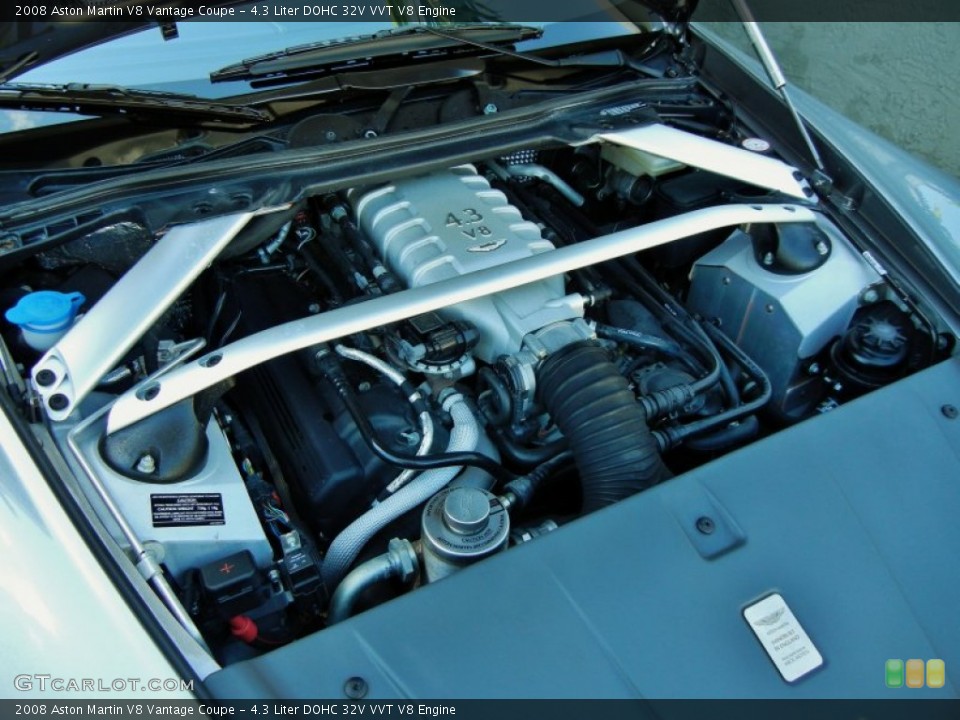 4.3 Liter DOHC 32V VVT V8 2008 Aston Martin V8 Vantage Engine