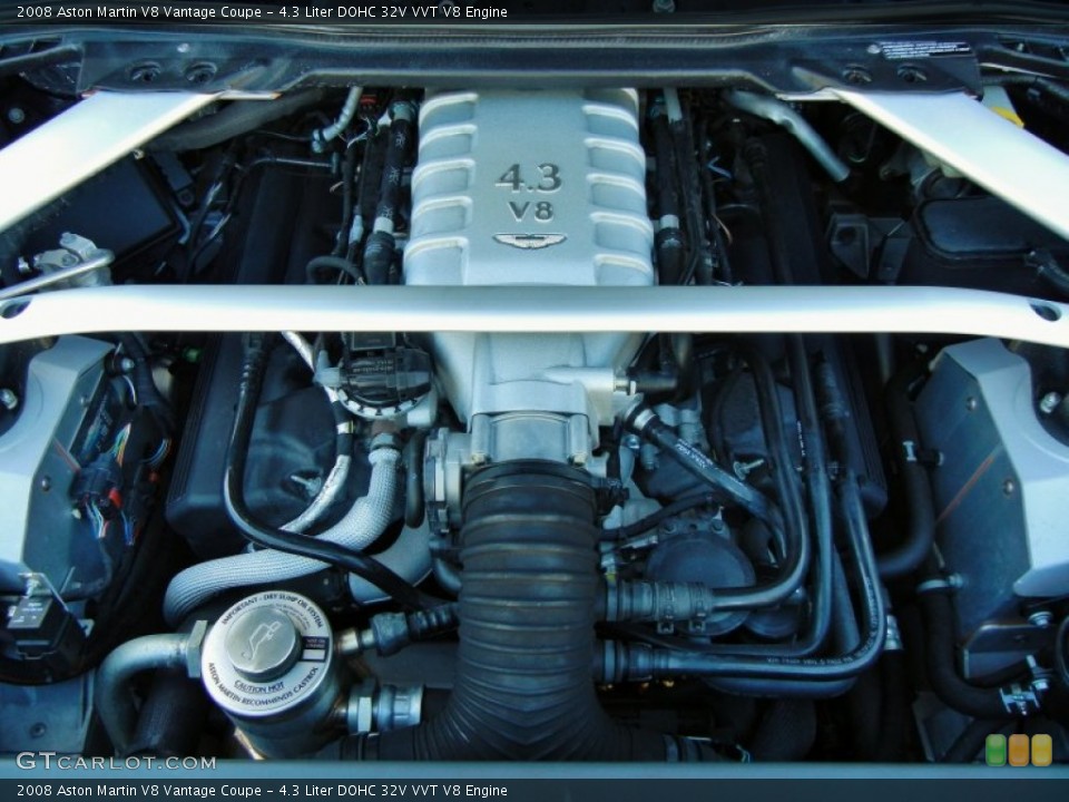 4.3 Liter DOHC 32V VVT V8 Engine for the 2008 Aston Martin V8 Vantage #58626128