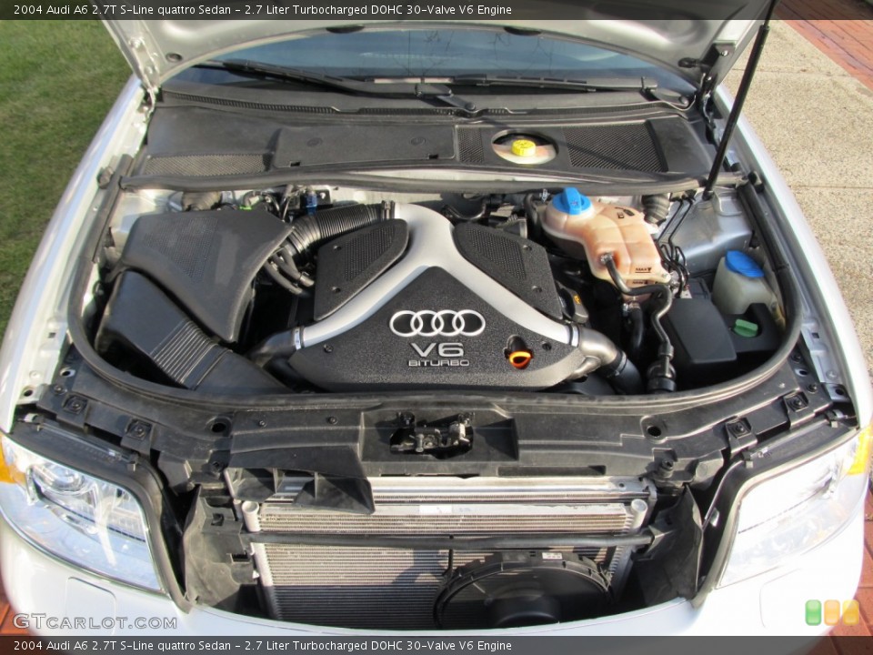 2.7 Liter Turbocharged DOHC 30-Valve V6 Engine for the 2004 Audi A6 #58626766