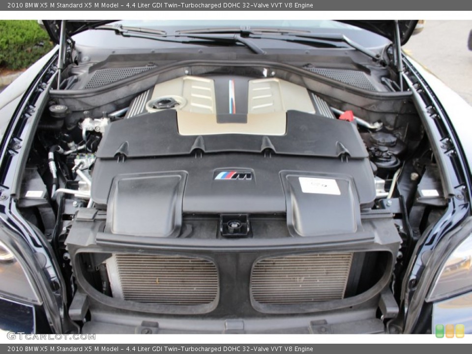 4.4 Liter GDI Twin-Turbocharged DOHC 32-Valve VVT V8 Engine for the 2010 BMW X5 M #58632002