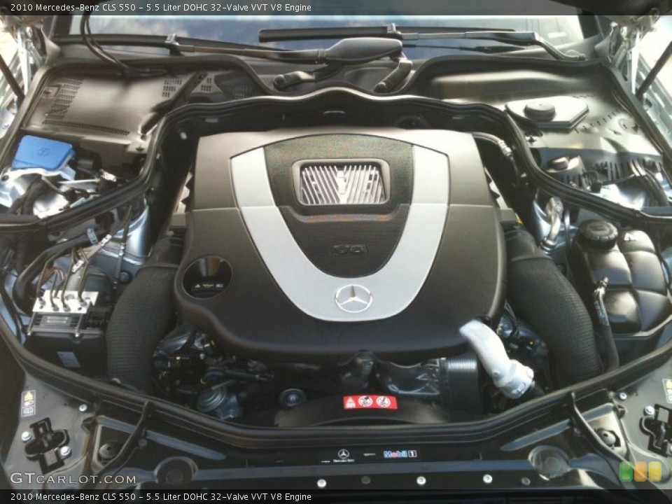 5.5 Liter DOHC 32-Valve VVT V8 Engine for the 2010 Mercedes-Benz CLS #58632701