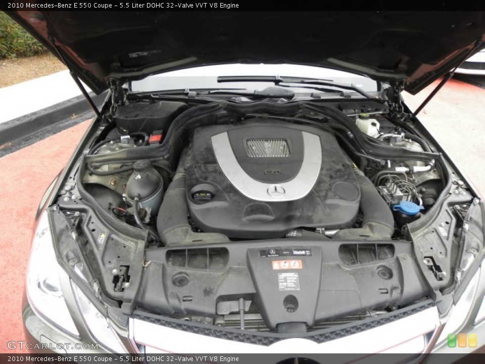 5.5 Liter DOHC 32-Valve VVT V8 Engine for the 2010 Mercedes-Benz E #58634786