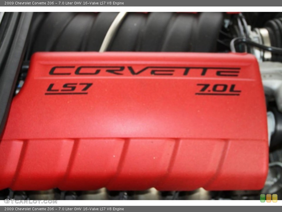 7.0 Liter OHV 16-Valve LS7 V8 Engine for the 2009 Chevrolet Corvette #58653497