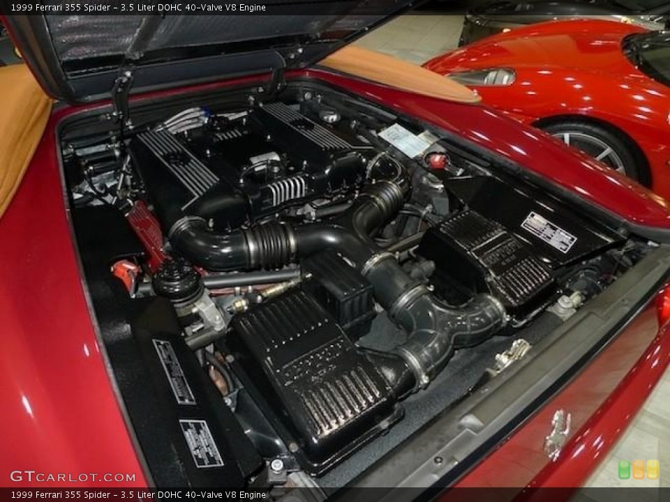 3.5 Liter DOHC 40-Valve V8 Engine for the 1999 Ferrari 355 #58659167