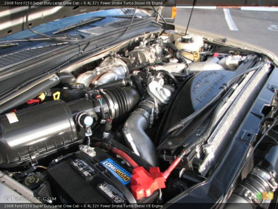 6.4L 32V Power Stroke Turbo Diesel V8 Engine for the 2008 Ford F250 Super Duty #58669151