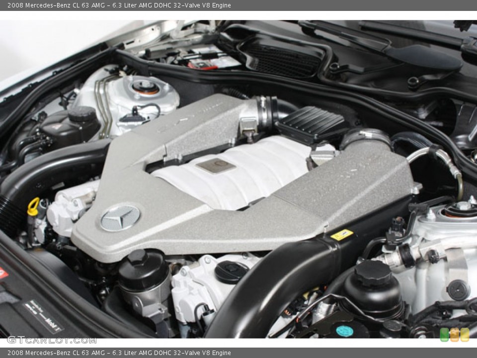 6.3 Liter AMG DOHC 32-Valve V8 Engine for the 2008 Mercedes-Benz CL #58671539