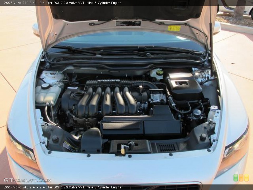 2.4 Liter DOHC 20 Valve VVT Inline 5 Cylinder Engine for the 2007 Volvo S40 #58679723