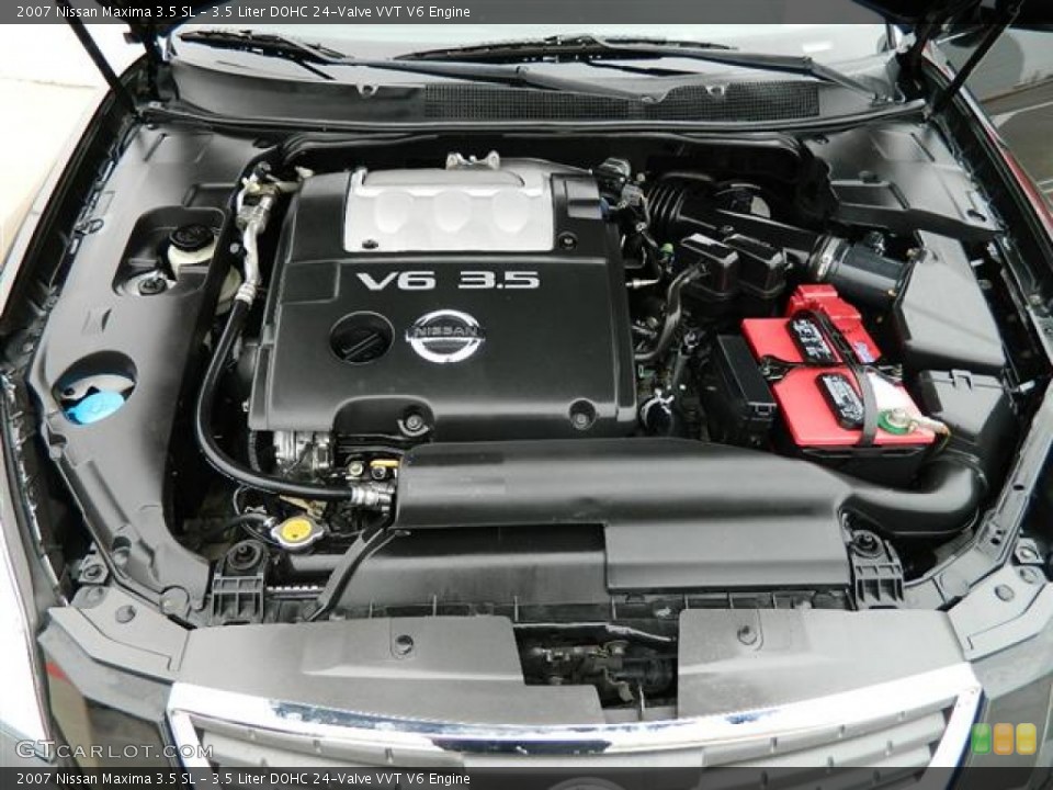 3.5 Liter DOHC 24-Valve VVT V6 Engine for the 2007 Nissan Maxima #58685576