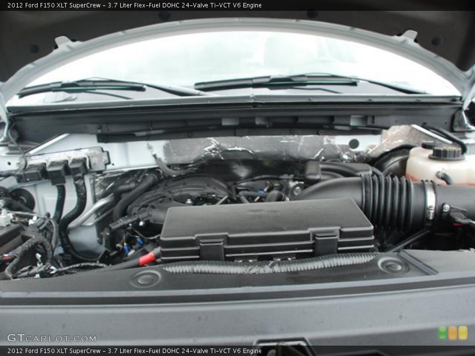 3.7 Liter Flex-Fuel DOHC 24-Valve Ti-VCT V6 Engine for the 2012 Ford F150 #58695131
