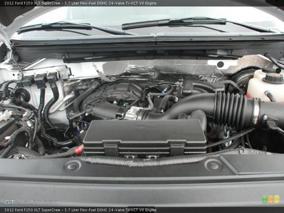 3.7 Liter Flex-Fuel DOHC 24-Valve Ti-VCT V6 Engine for the 2012 Ford F150 #58695290