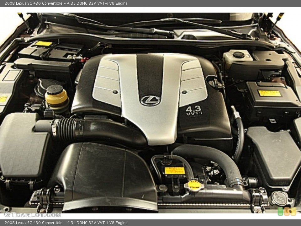 4.3L DOHC 32V VVT-i V8 Engine for the 2008 Lexus SC #58701380