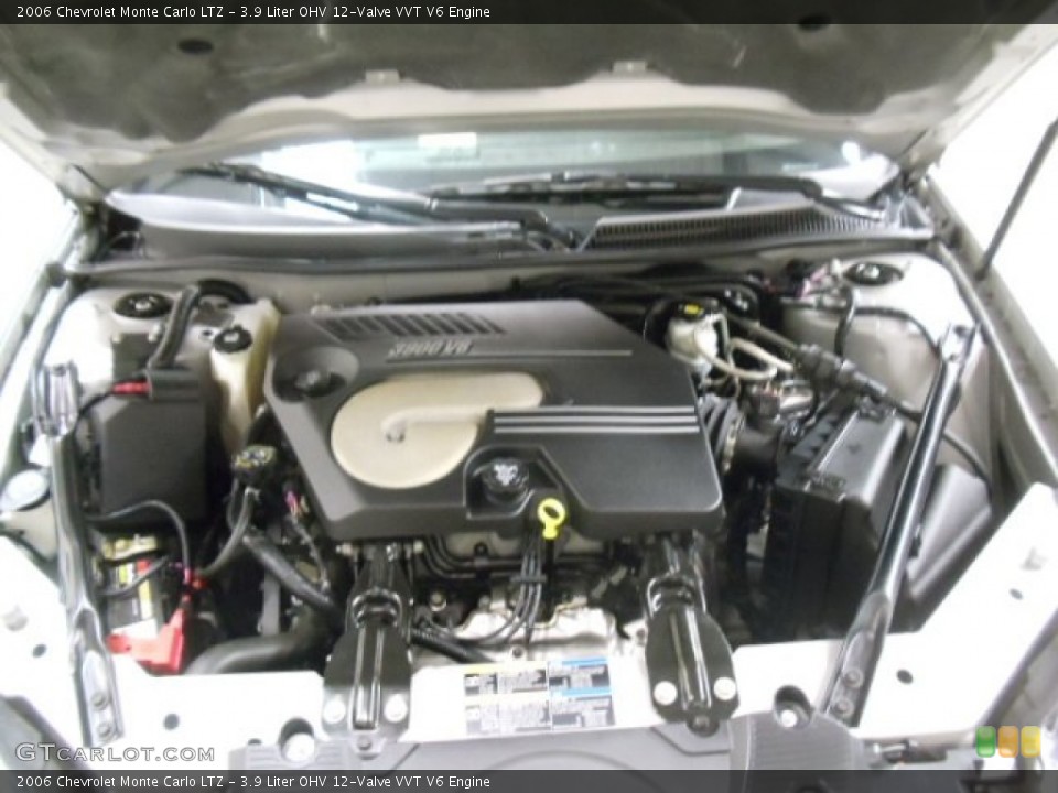 3.9 Liter OHV 12-Valve VVT V6 Engine for the 2006 Chevrolet Monte Carlo #58707680