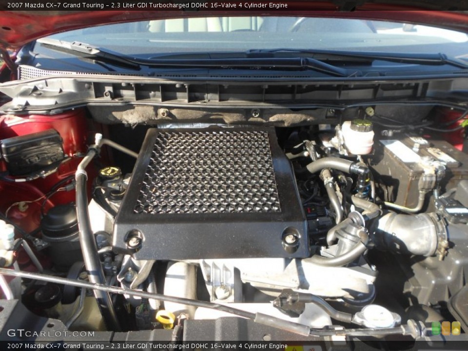 2.3 Liter GDI Turbocharged DOHC 16-Valve 4 Cylinder Engine for the 2007 Mazda CX-7 #58711940