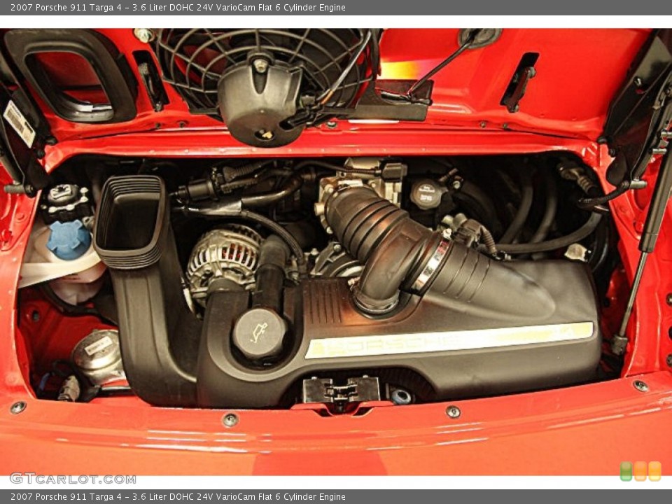 3.6 Liter DOHC 24V VarioCam Flat 6 Cylinder Engine for the 2007 Porsche 911 #58721429